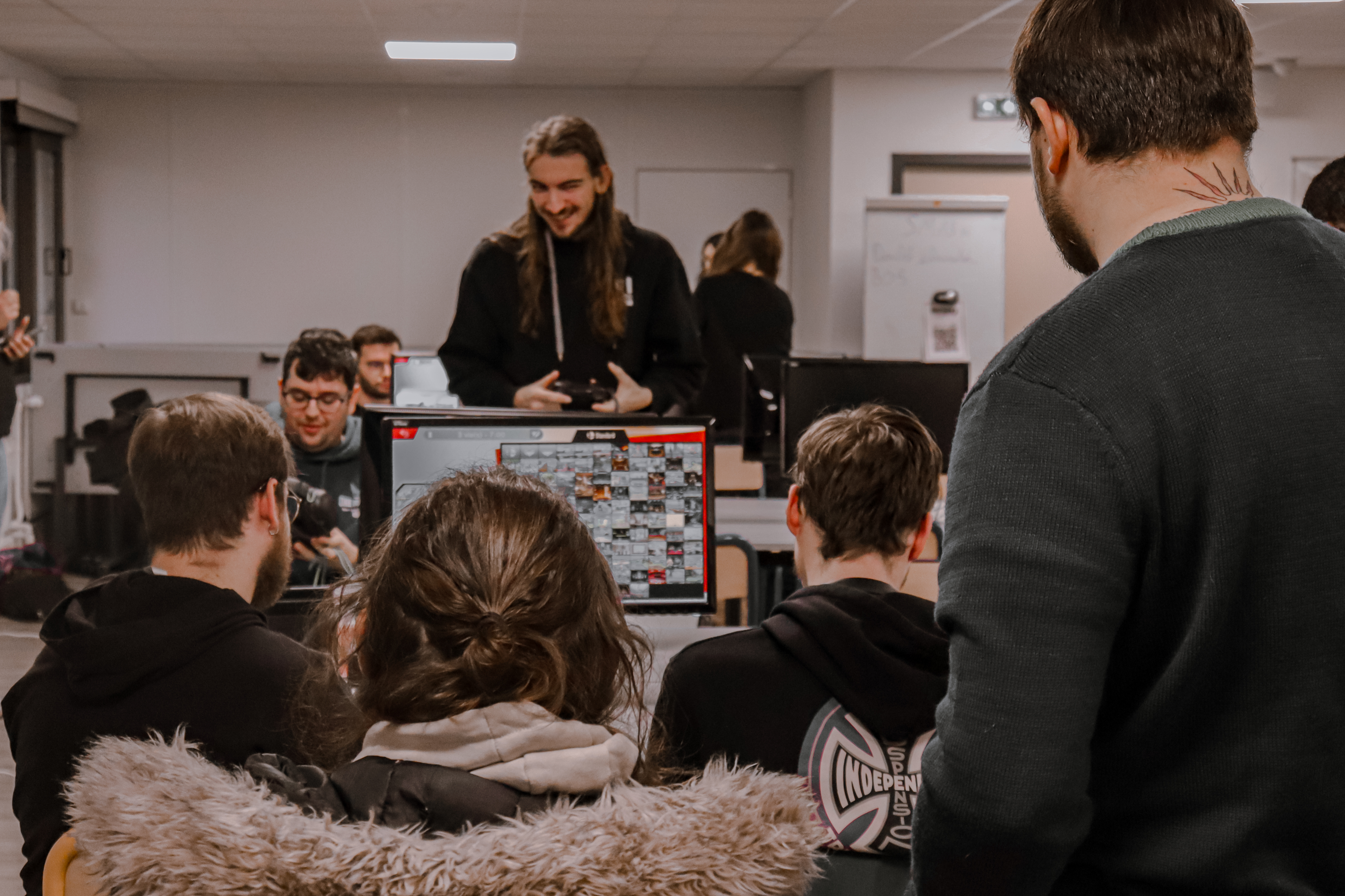 Jeunes participants au tournoi